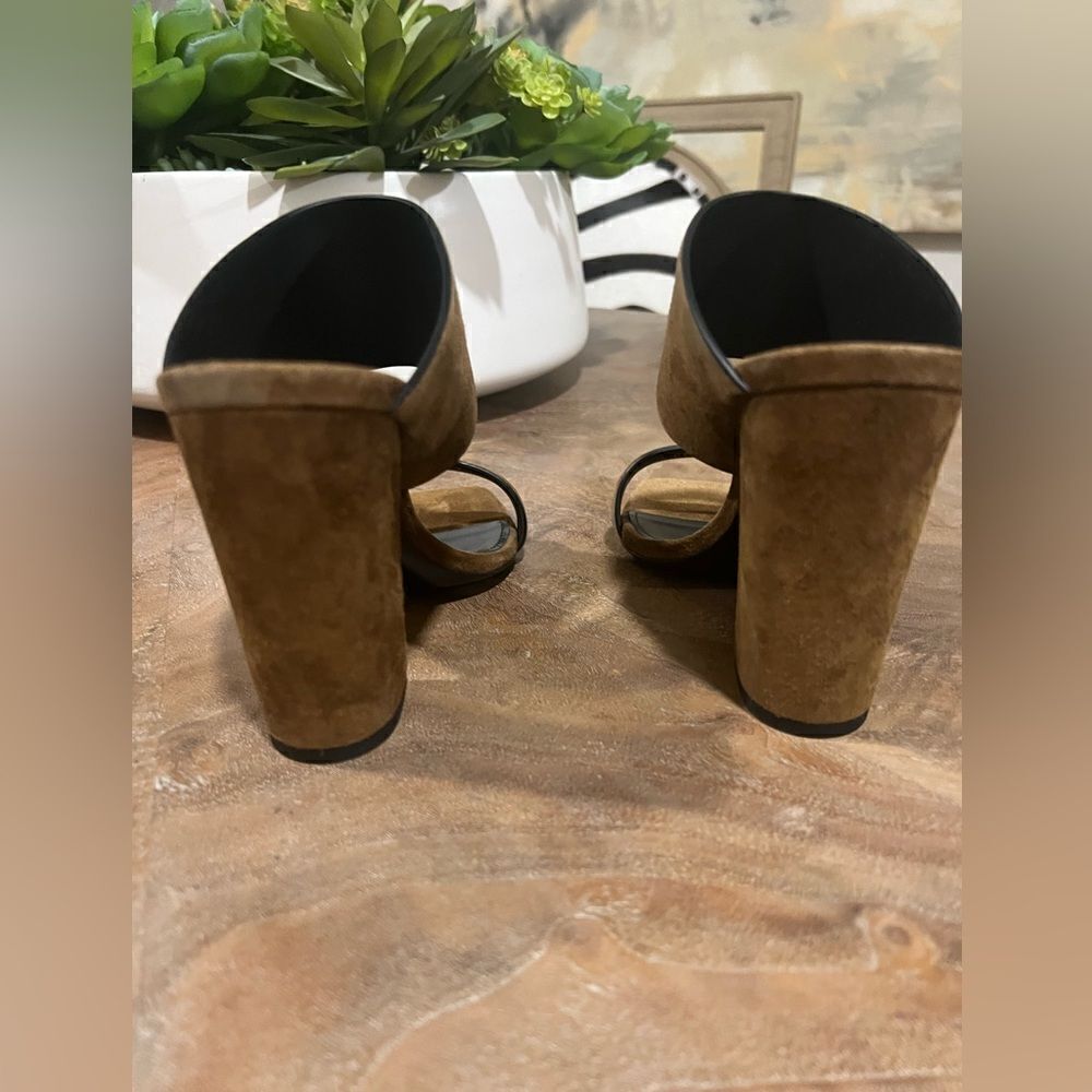 Saint Laurent Oak 100 brown mules NWT Size 7 - Picture 8 of 11